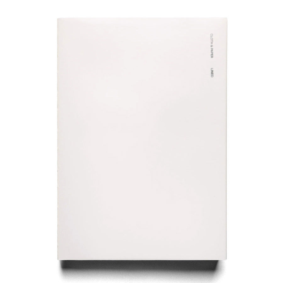 Cloth & Paper Perfect Bound Notebook A5, Lined Ash