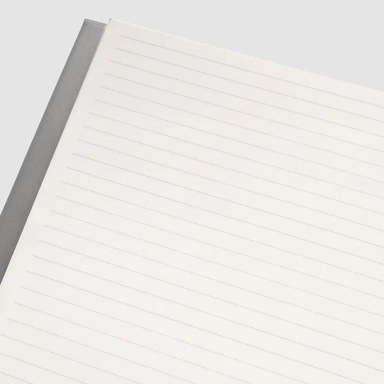Cloth & Paper Perfect Bound Notebook A5, Lined Ash