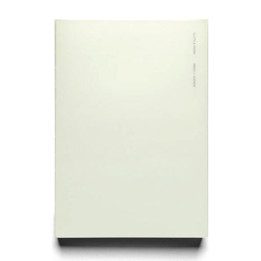 Cloth & Paper Perfect Bound Notebook A5, Weekly Graph Matcha