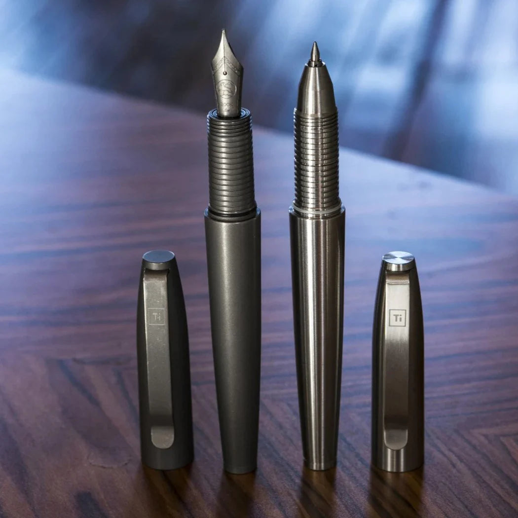 Big i Design Ti Ultra Pen, Stonewashed