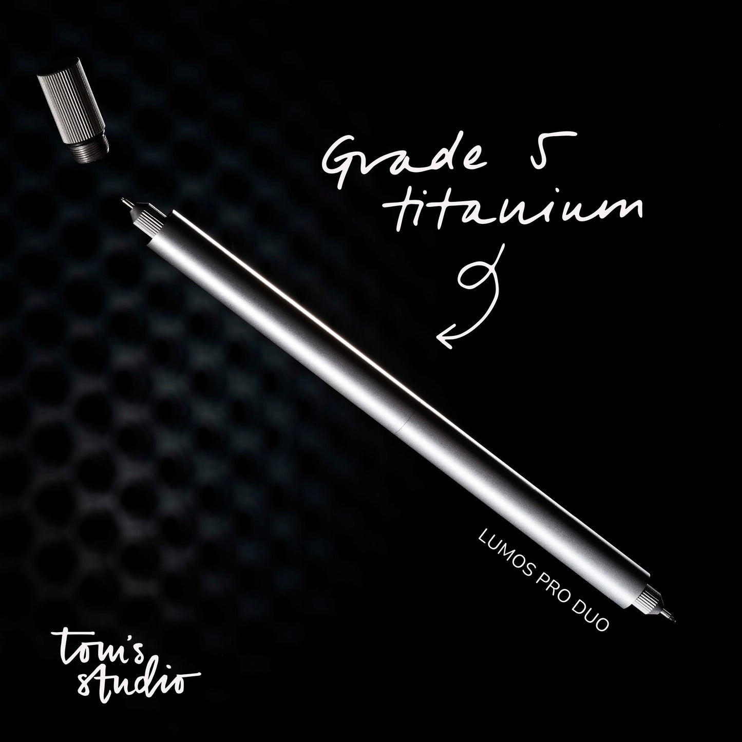 Tom’s Studio Lumos Titanium, Duo Tip