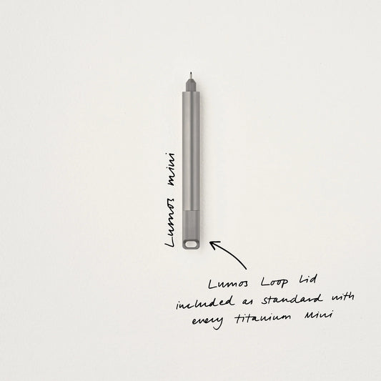 Tom’s Studio Lumos Mini Titanium (with loop lid)