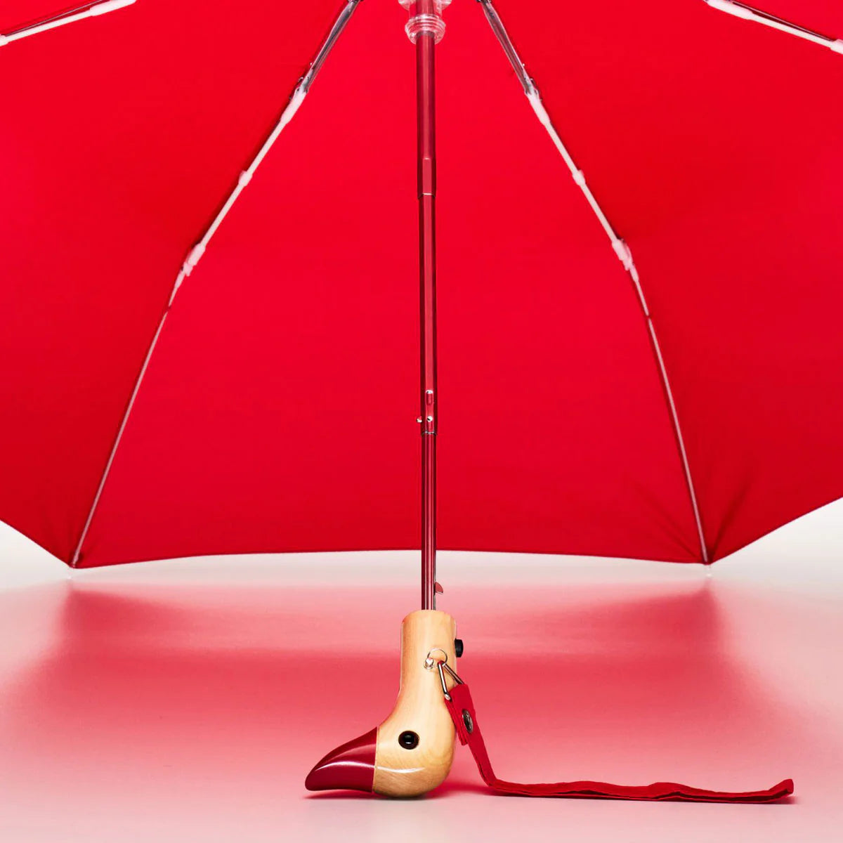 Original Duckhead Compact Umbrella, Tomato Red