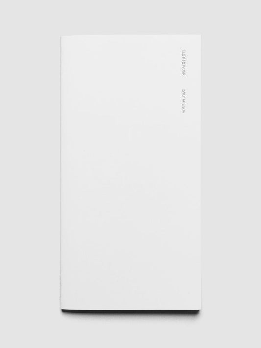 Cloth & Paper Travel Notebook A5 Slim, Daily Agenda Aspen