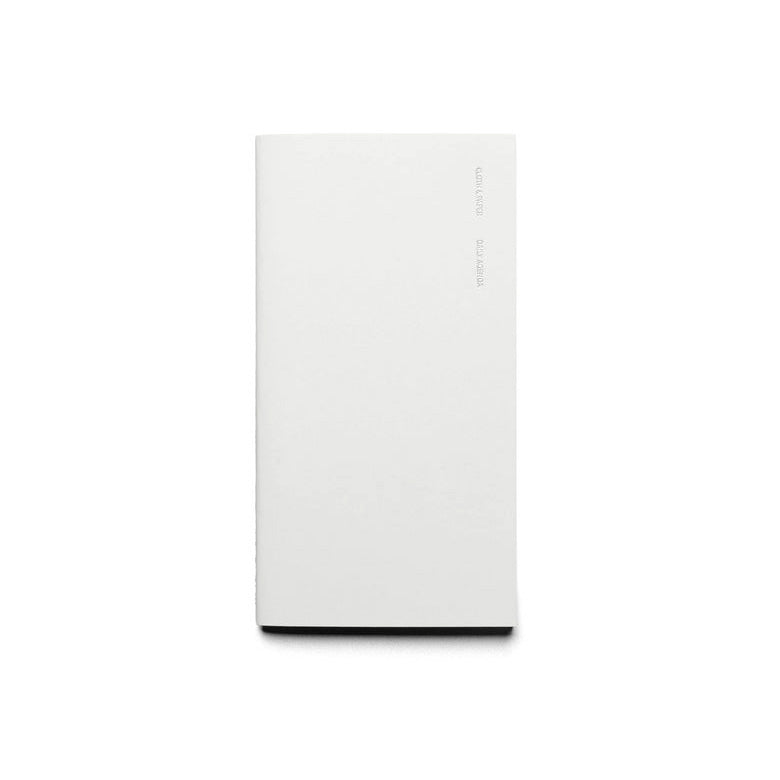 Cloth & Paper Travel Notebook Pocket Plus, Daily Agenda Aspen