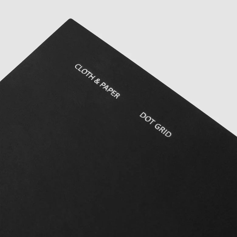 Cloth & Paper Travel Notebook Pocket Plus, Dot Grid Avant Garde