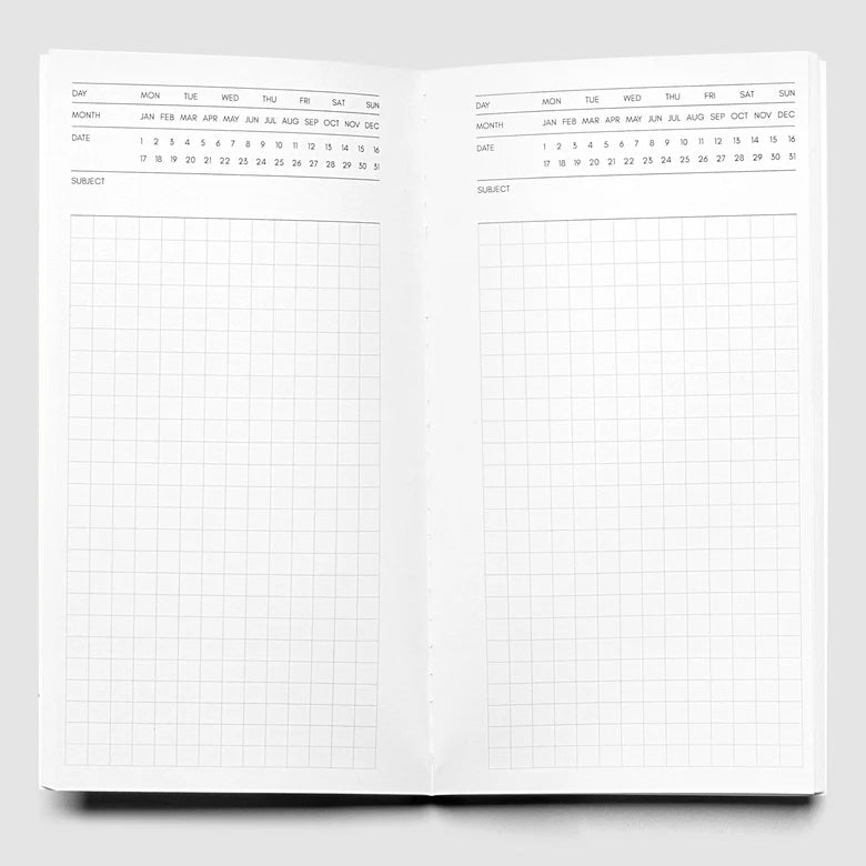Cloth & Paper Travel Notebook Pocket Plus, Executive Cafe Noir