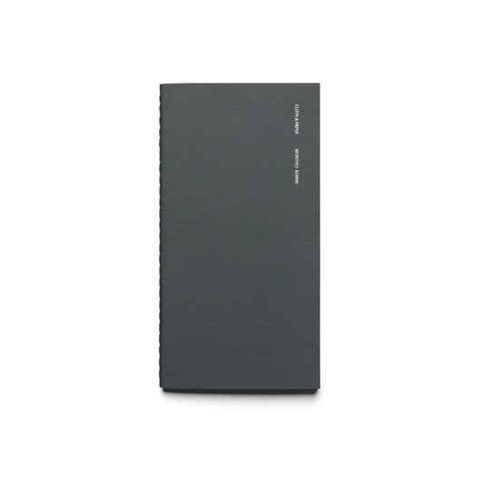 Cloth & Paper Travel Notebook Pocket Plus, Monthly Admin Lagoon