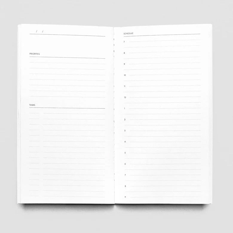 Cloth & Paper Travel Notebook Pocket Plus, Daily Lined Verona