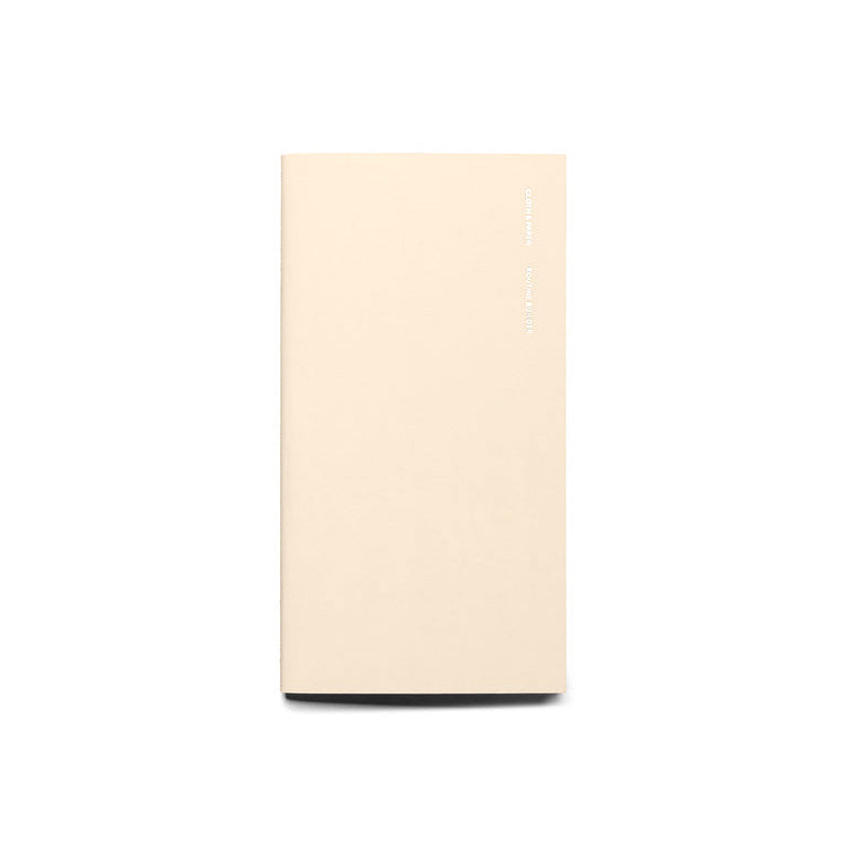 Cloth & Paper Travel Notebook Pocket Plus, Routine Builder Beignet