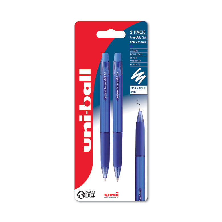 Uni-ball Erasable Gel Pen URN-181 0.7mm (2-pakk)