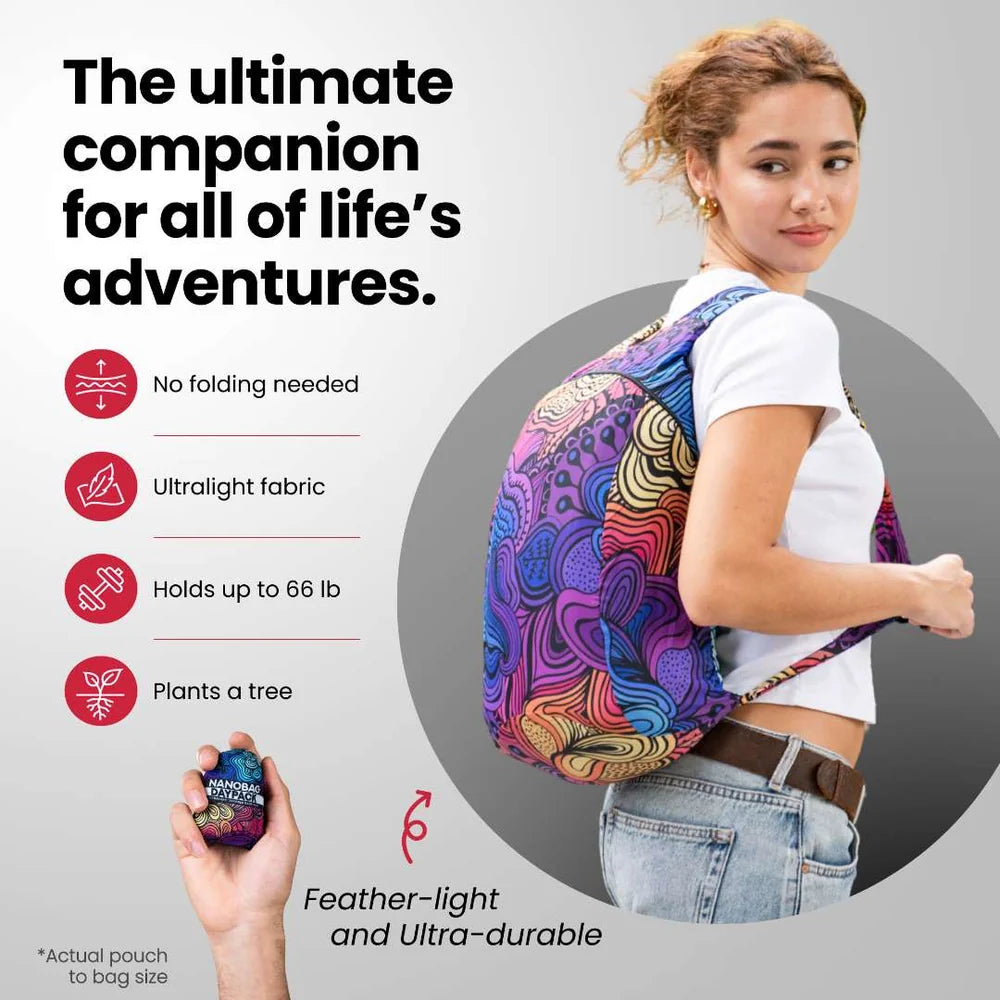Nanobag Daypack, Black