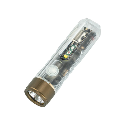 RovyVon Aurora A6 USB-C Versatile Keychain Flashlight, UV/Red/White