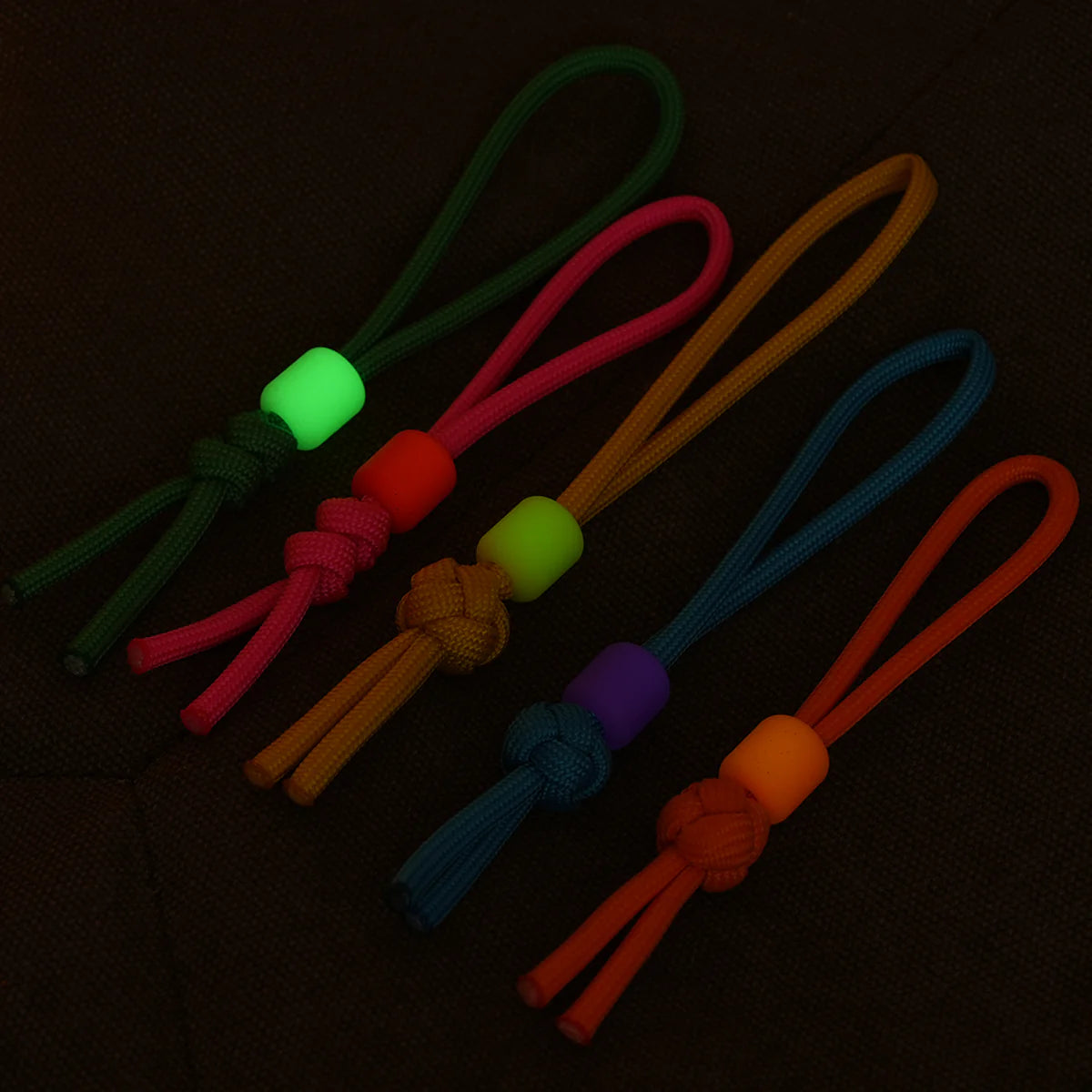 Viperade VAB6 Resin Knife Beads Glow-in-the-Dark (2pcs Set), Green