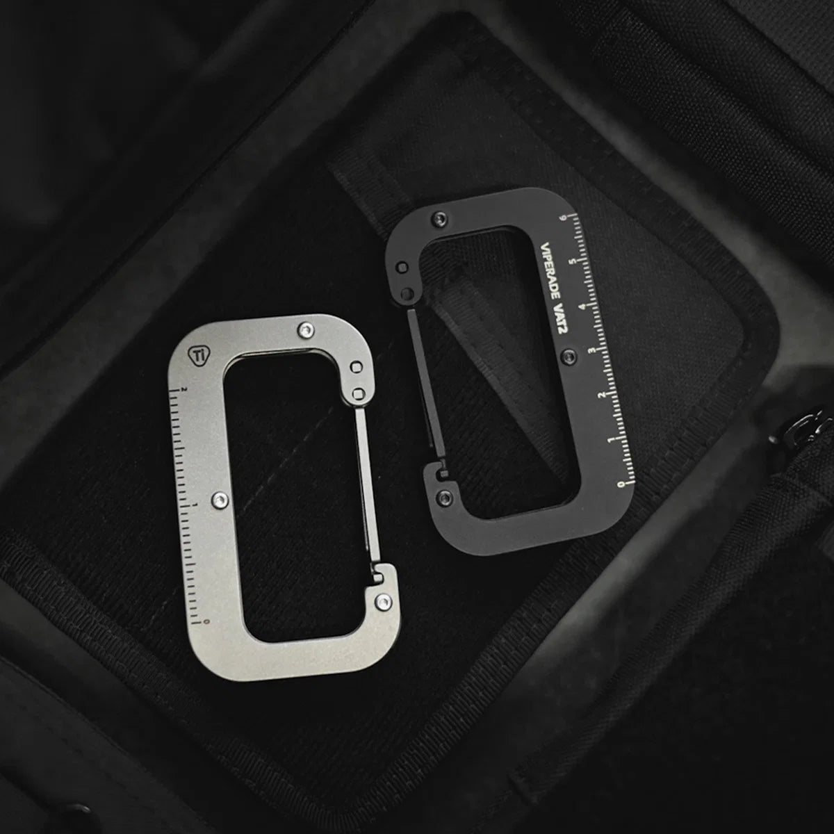 Viperade VAT2 Titanium EDC Utility Hook & Keychain clip, Colorful