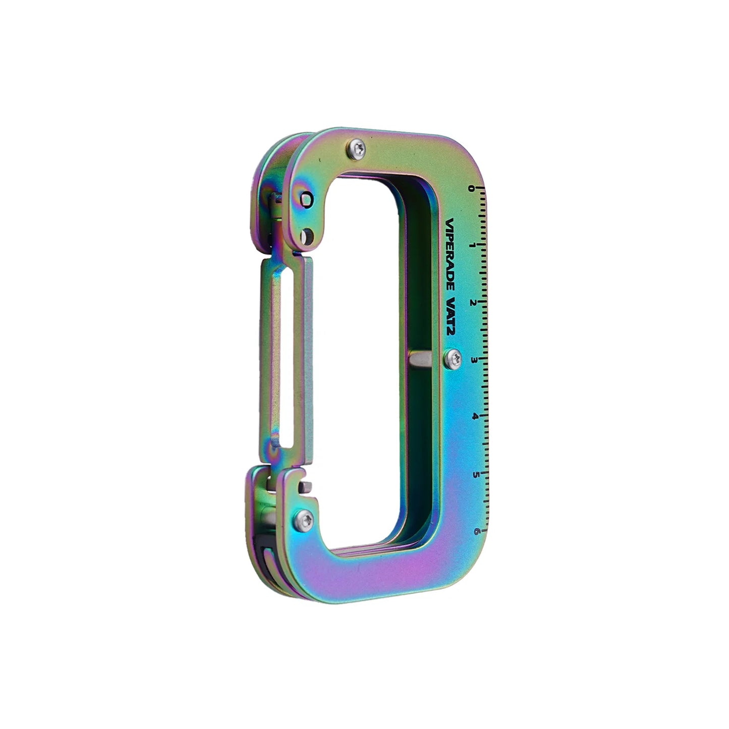 Viperade VAT2 Titanium EDC Utility Hook & Keychain clip, Colorful