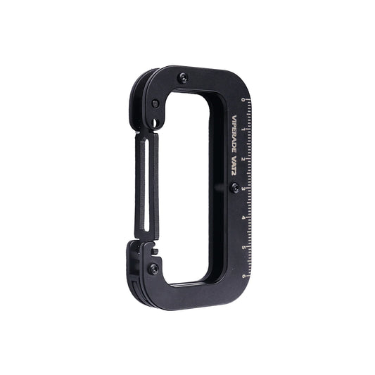 Viperade VAT2 Titanium EDC Utility Hook & Keychain clip, Black