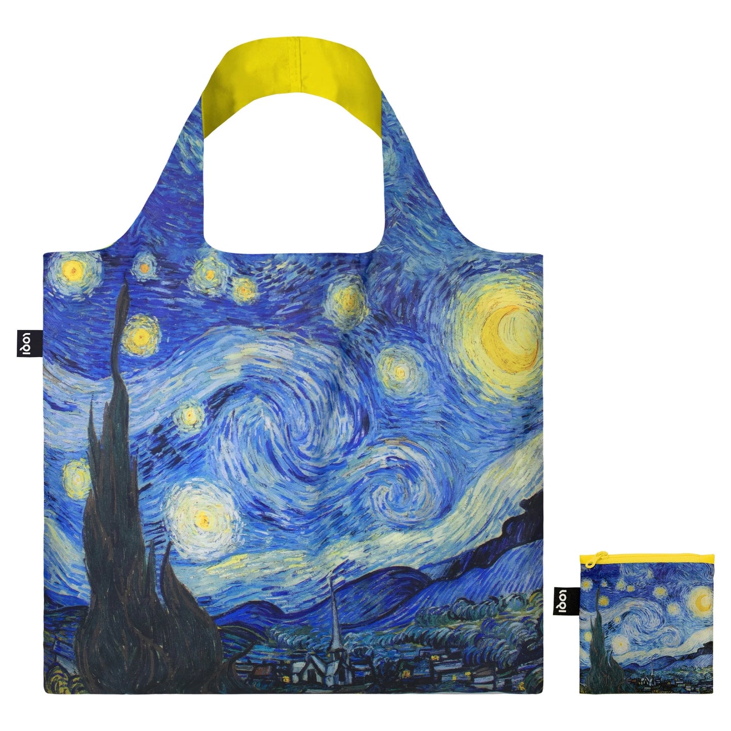 LOQI Vincent Van Gogh Recycled Bag, Starry Night