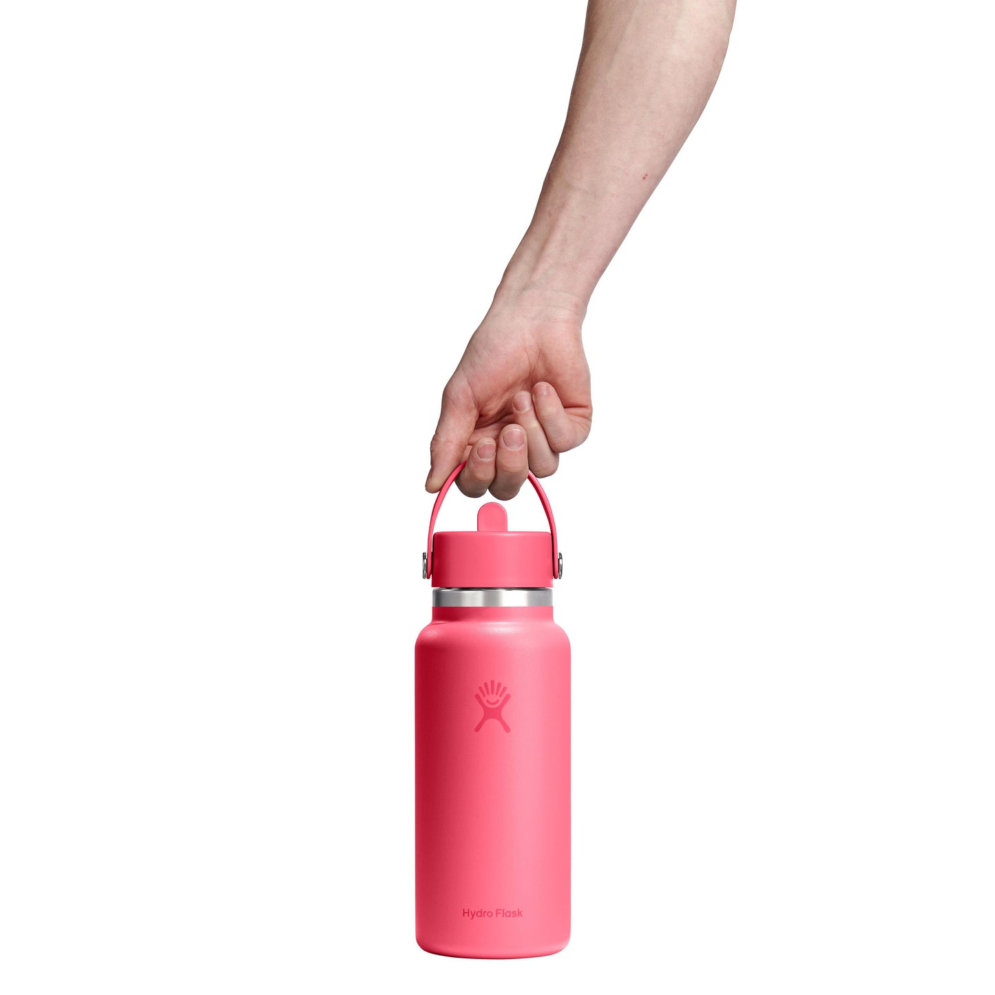 Hydro Flask Wide Mouth with Flex Straw Cap 32oz, Popstar Pink