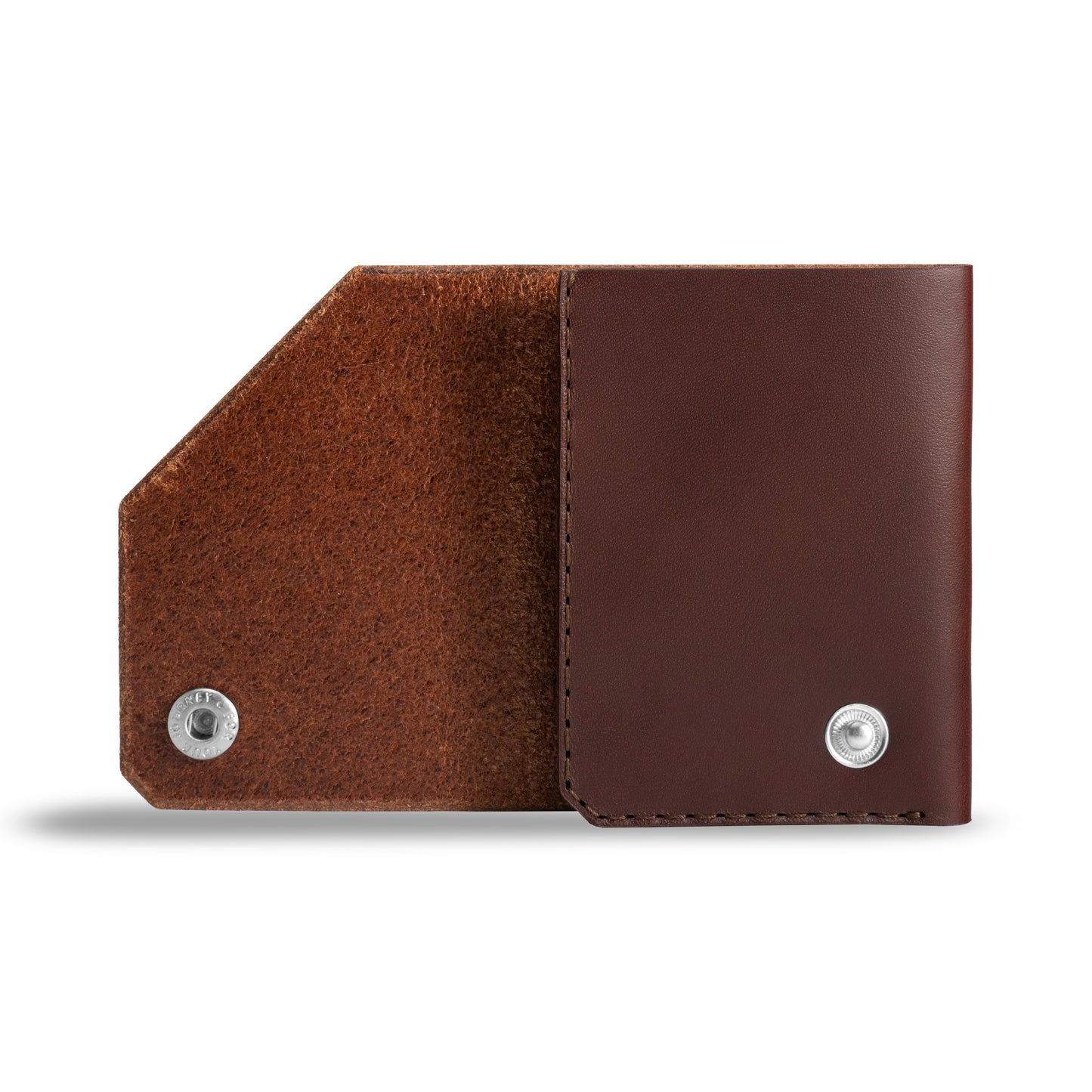 Wingback Cash Wallet, Chestnut