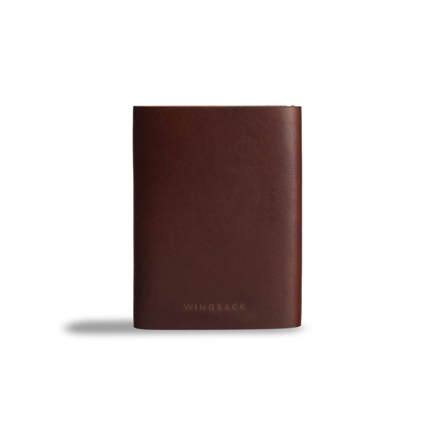 Wingback Cash Wallet, Chestnut