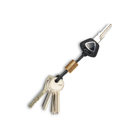 Wingback Keyloop, Brass