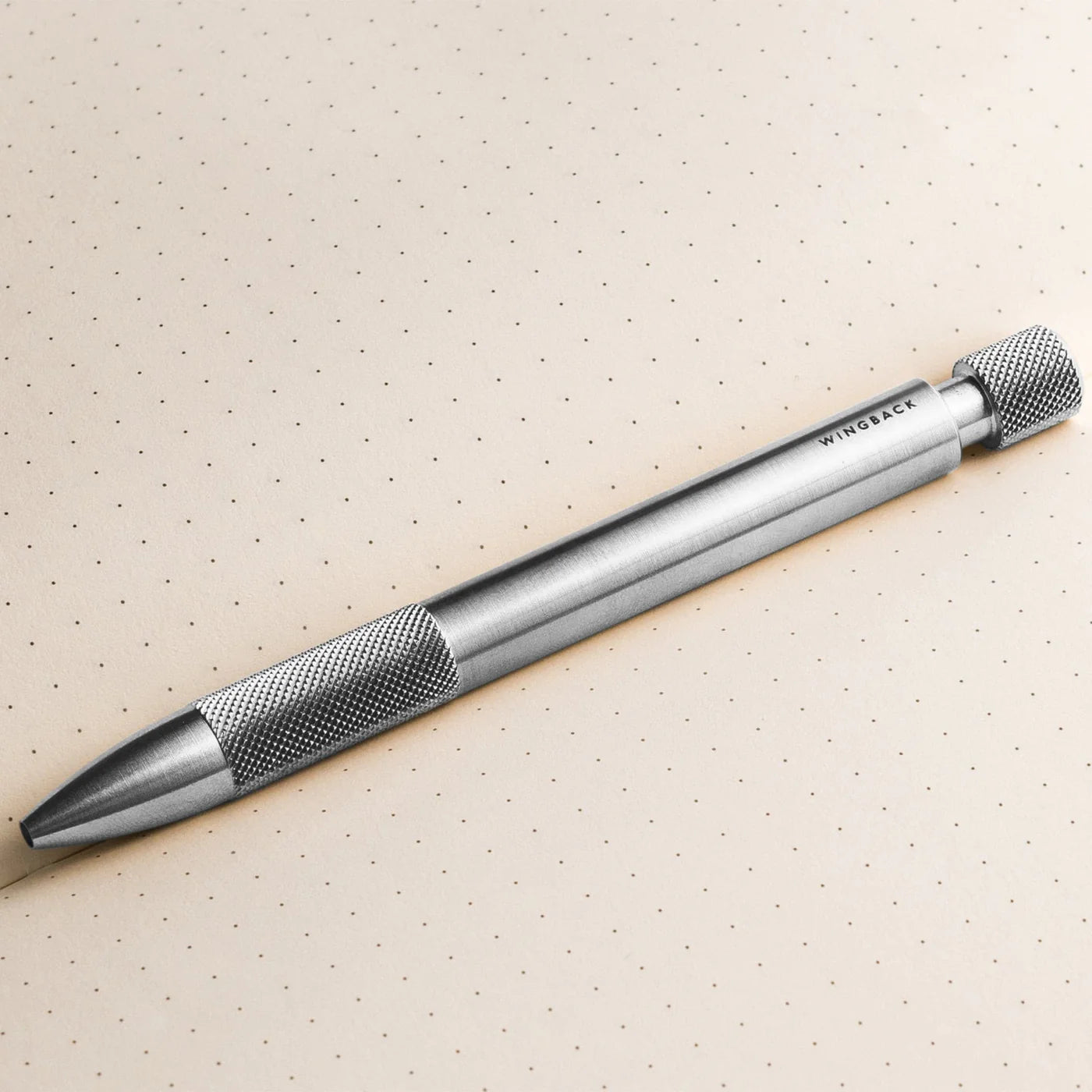 Wingback Mechanical Pen, Steel