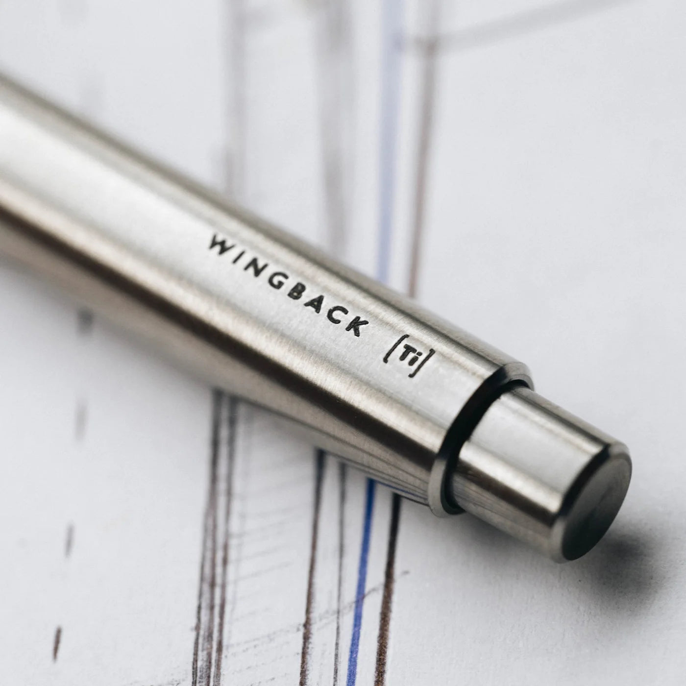 Wingback Mechanical Pencil Titanium, 0.7mm