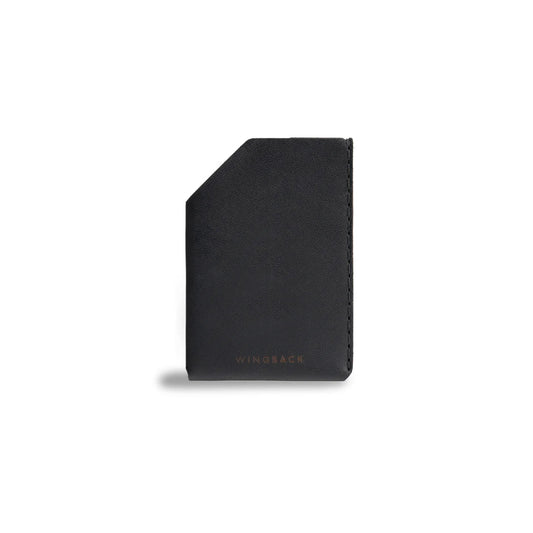 Wingback Original Card Holder, Charcoal