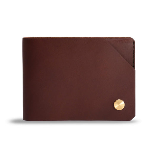 Wingback Travel Wallet, Chestnut