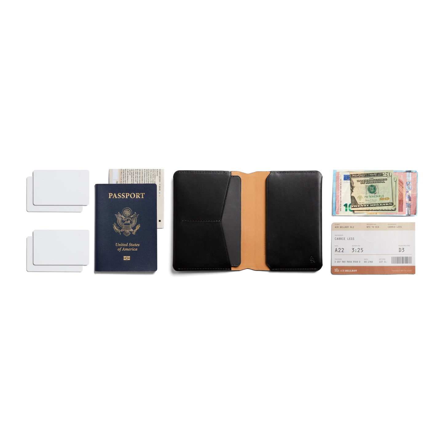 Bellroy Passport Cover, Black