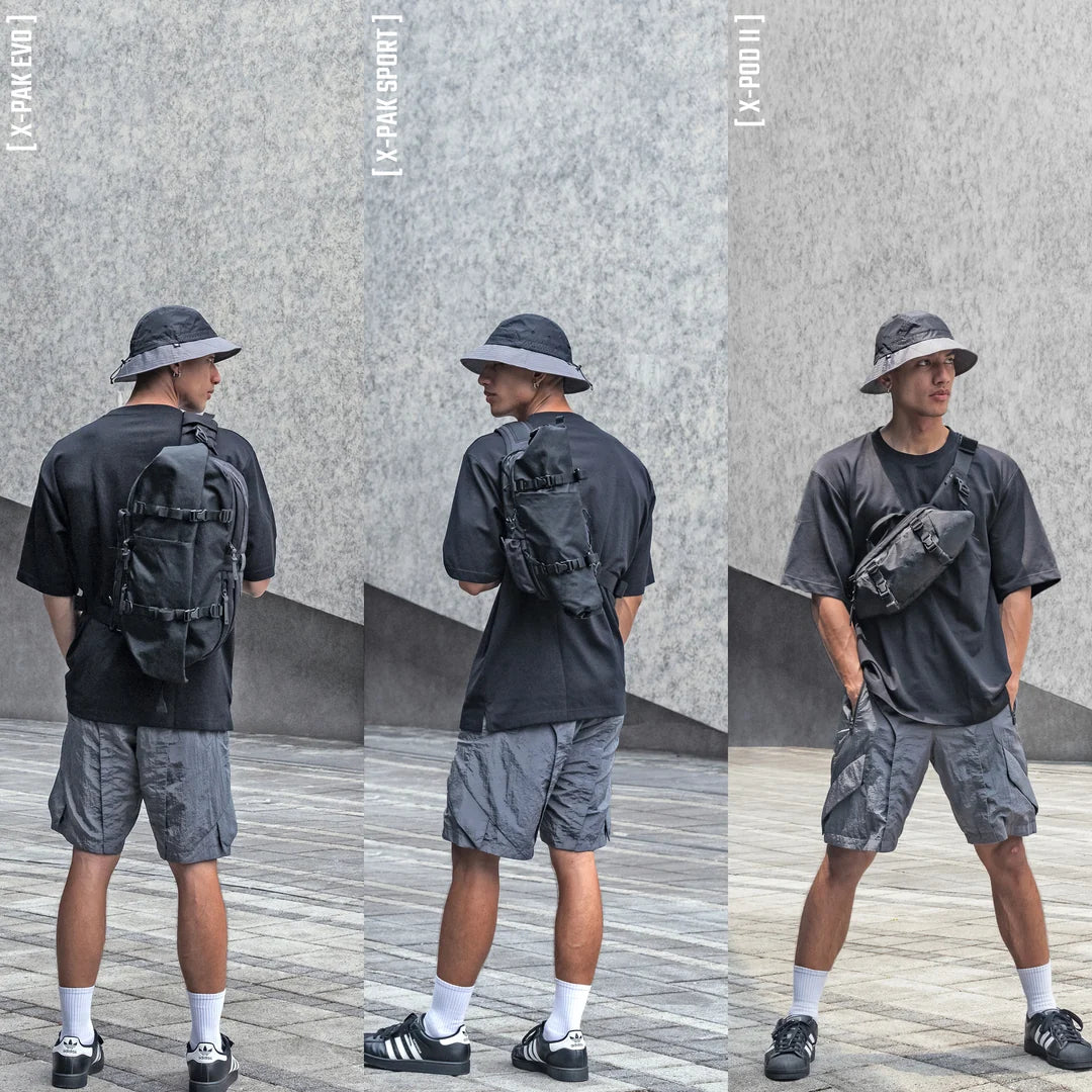 Code of Bell X-PAK Sport Sling Pack (M), Pitch Black