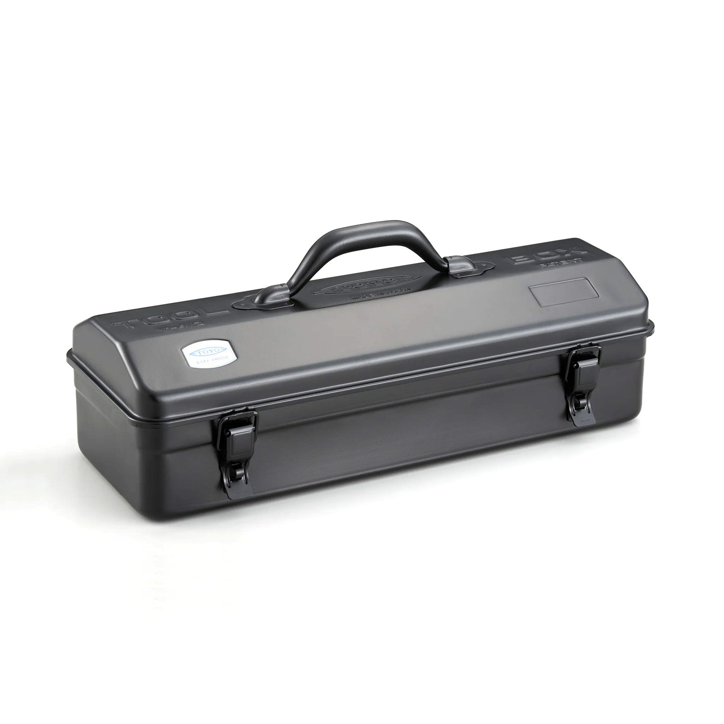 TOYO STEEL Camber-top Toolbox Y-410 BK, Black