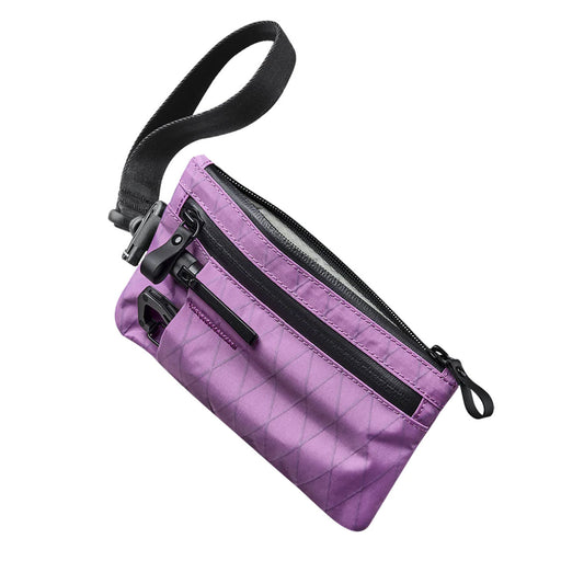 ALPAKA Zip Clutch X-Pac® VX21, Mulberry