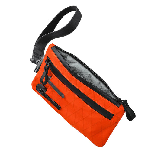 ALPAKA Zip Clutch X-Pac® VX25, Hot Orange