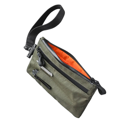 ALPAKA Zip Clutch X-Pac® VX21, Green