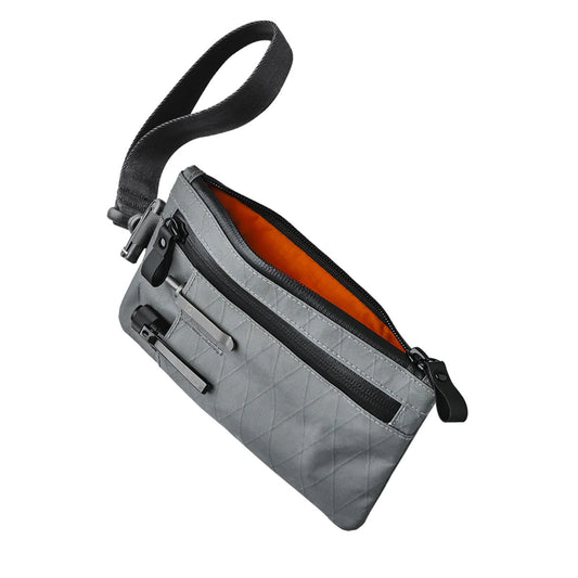 ALPAKA Zip Clutch X-Pac® VX21, Slate Grey