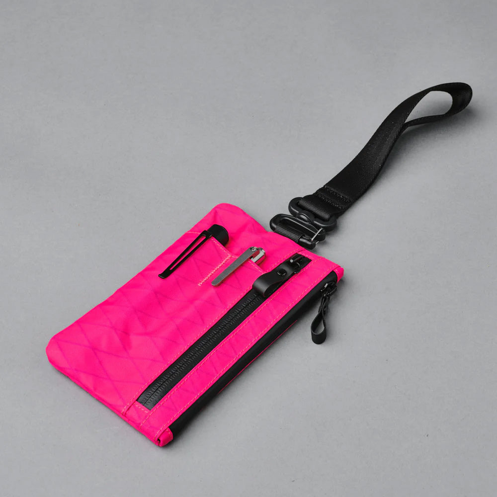 ALPAKA Zip Clutch X-Pac® RVX20, Hot Pink