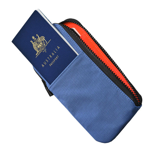 ALPAKA Zip Travel Wallet 210D, Blue