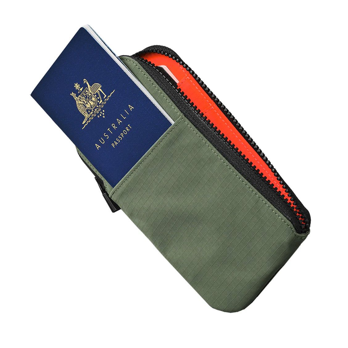 ALPAKA Zip Travel Wallet 210D, Green