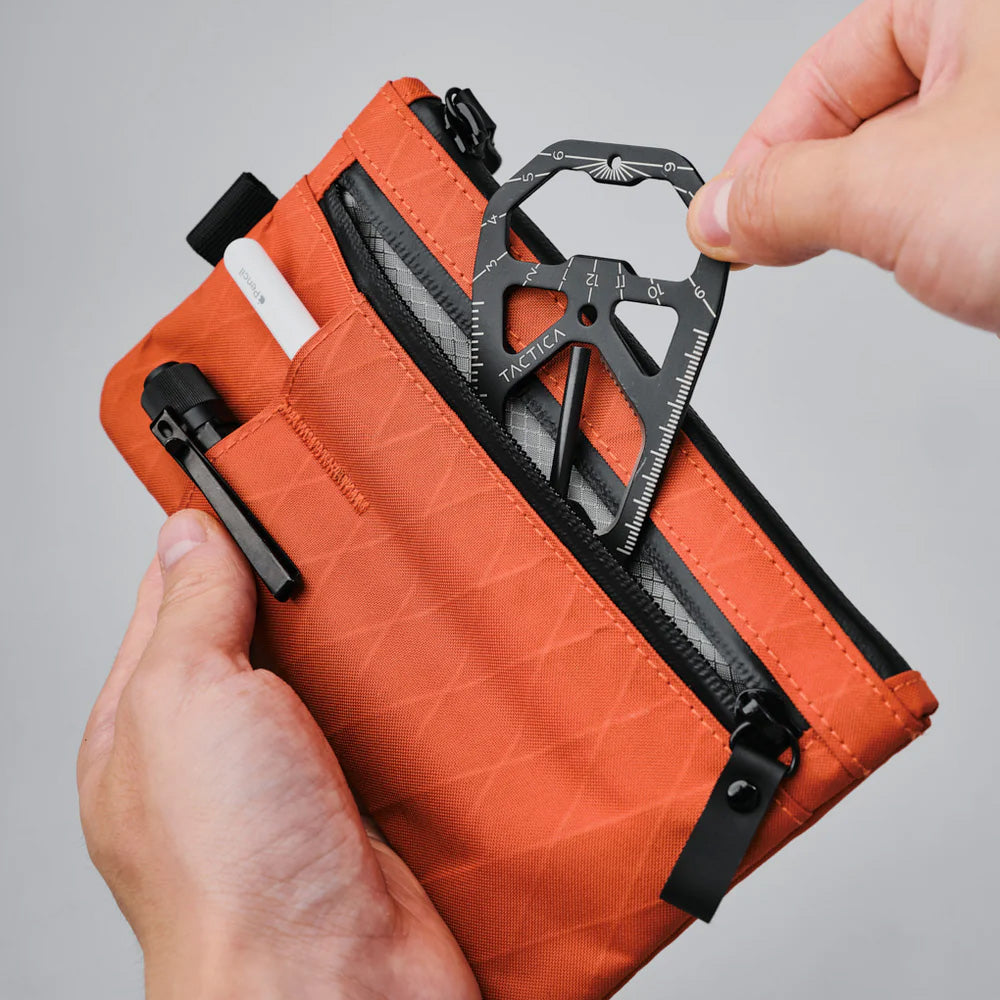 ALPAKA Zip Clutch X-Pac® RX30, Cayenne