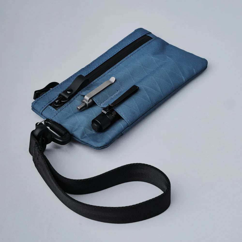 ALPAKA Zip Clutch X-Pac® RX30, Ocean Blue