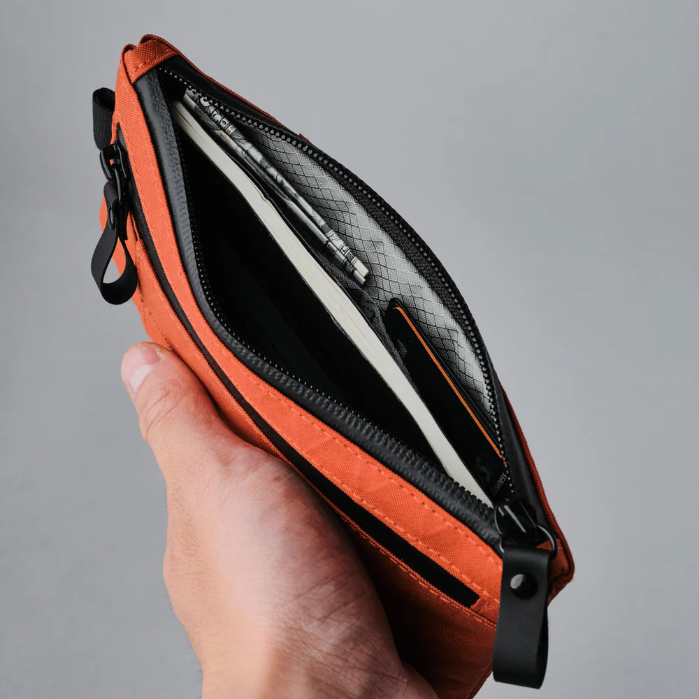 ALPAKA Zip Clutch X-Pac® RX30, Cayenne