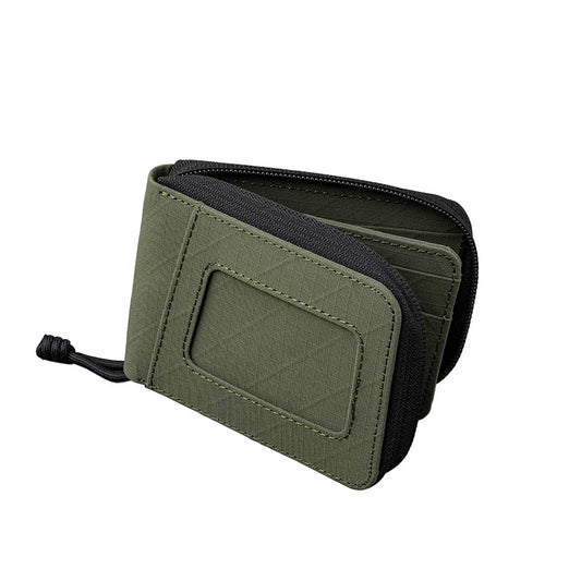 ALPAKA Zip ID Wallet Axogrid 210D, Green