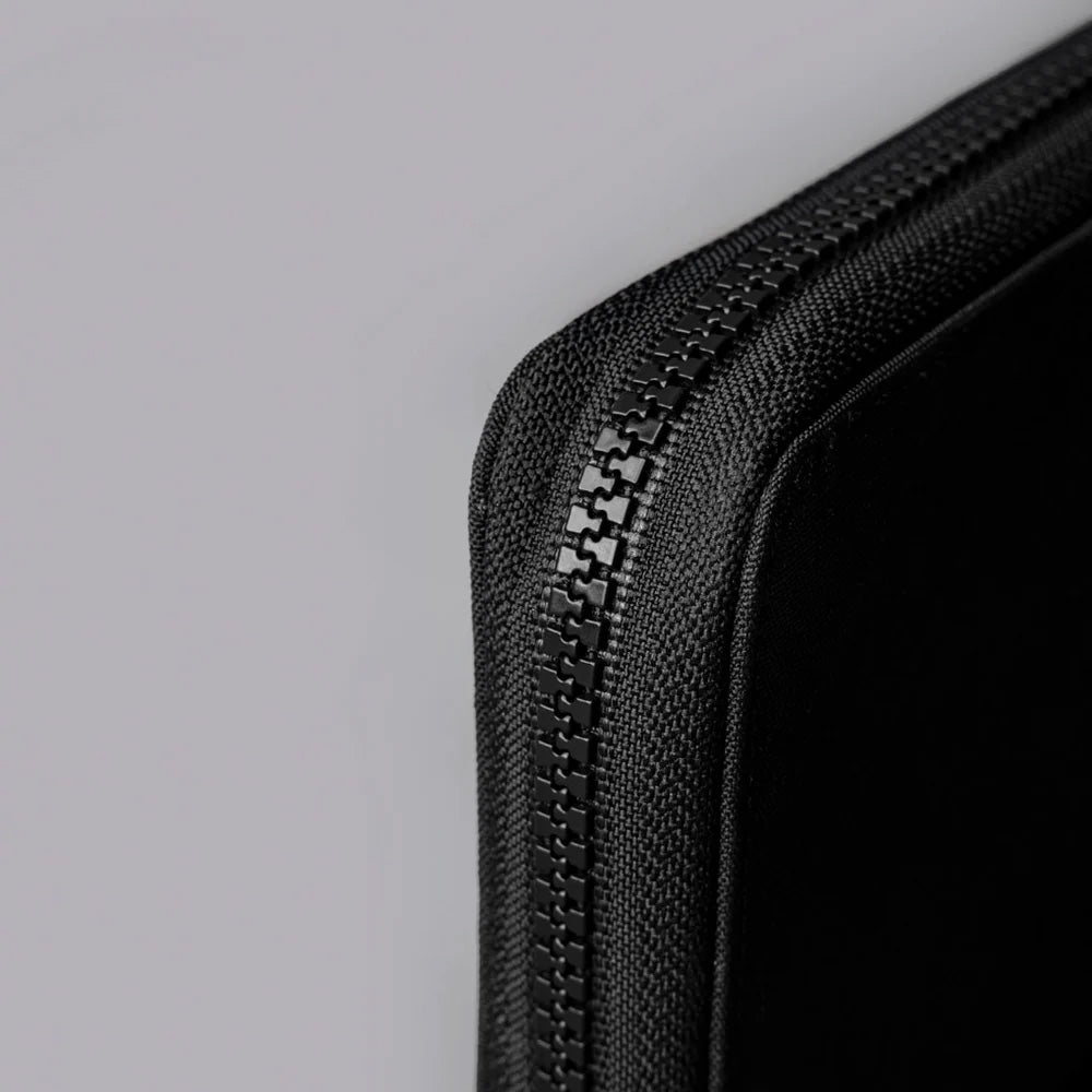 ALPAKA Zip Passport Wallet Axogrid 300D, Black