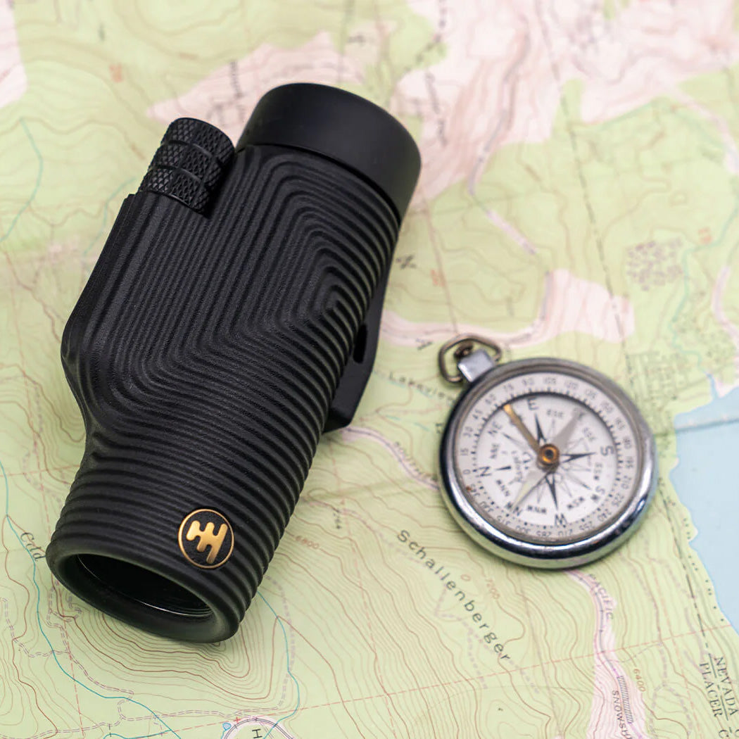 Nocs Provisions Inspector Monocular Zoom Tube 8x32, Obsidian Black