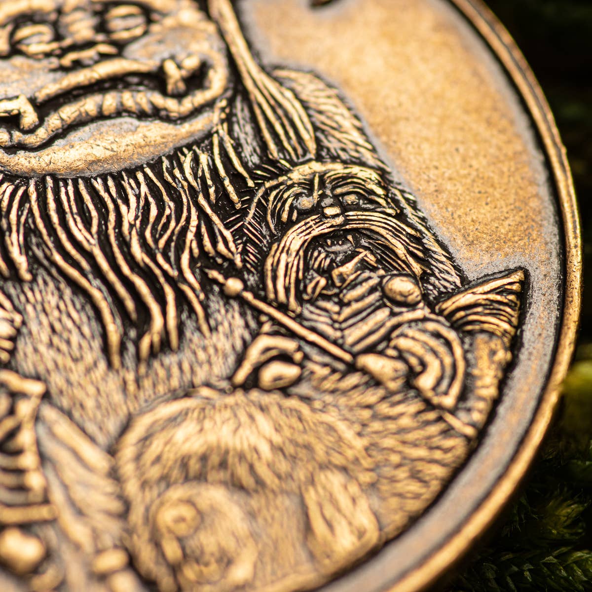 Shire Post Mint Labyrinth | Should You Need Us Bronze Friendship Token