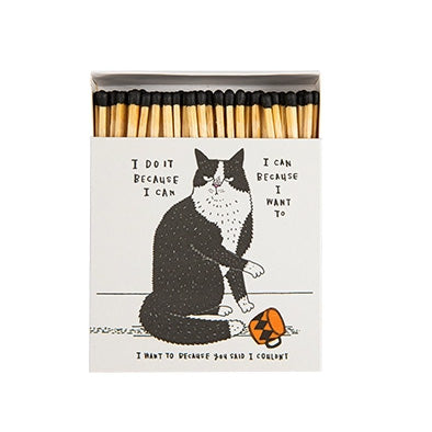 Archivist Gallery Matches, I Do It Because I Can