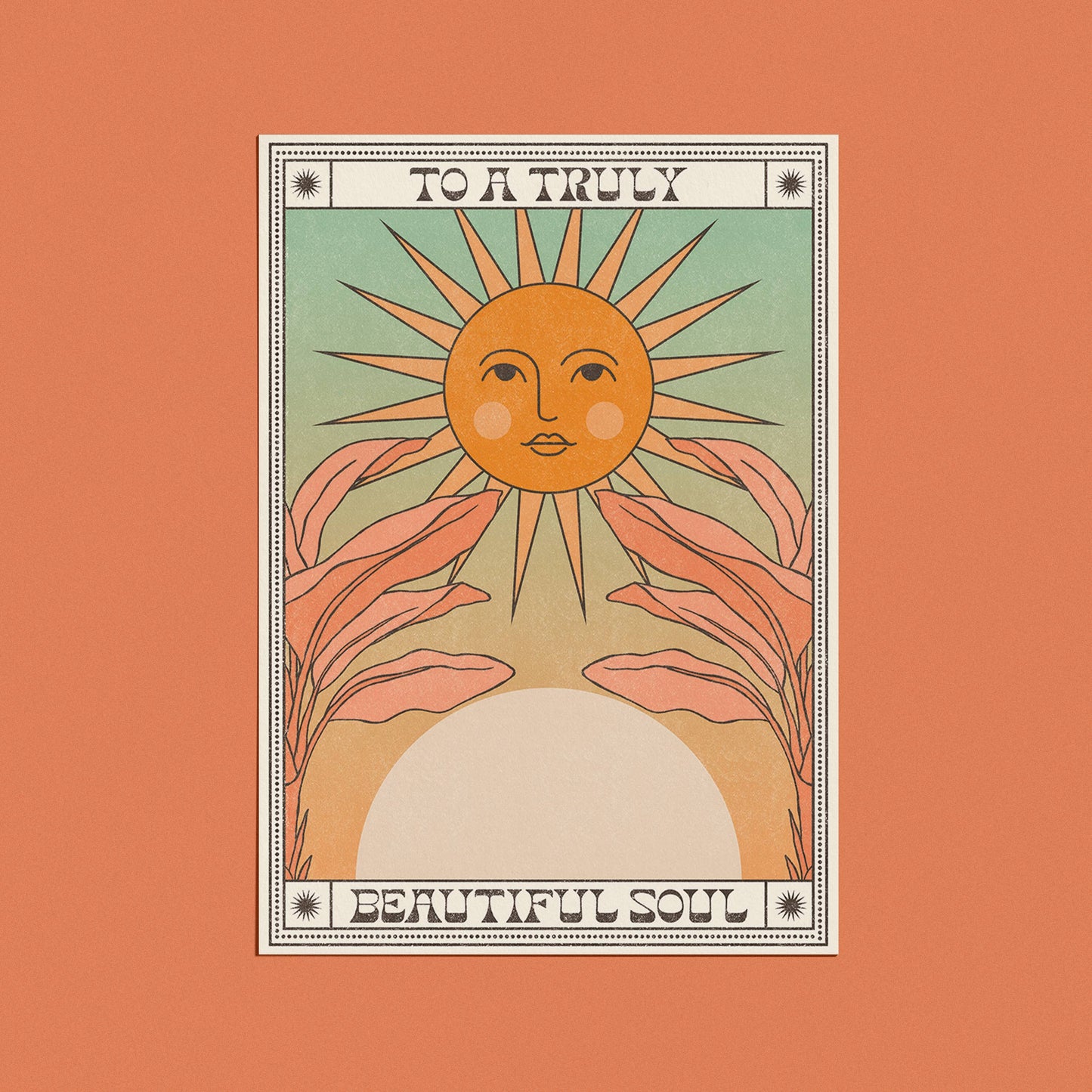Cai & Jo To a Truly Beautiful Soul Card