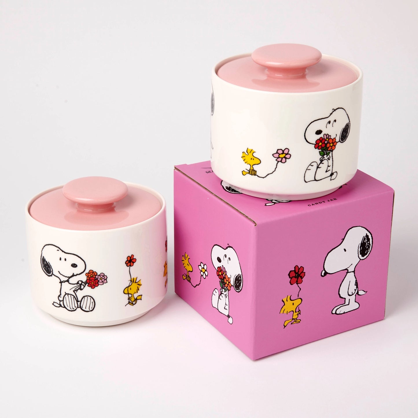 Magpie Peanuts Candy Jar Love is in Bloom